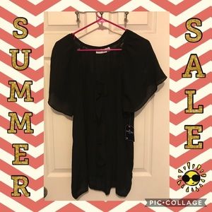 NWT! Size 2X Black Women’s shirt.